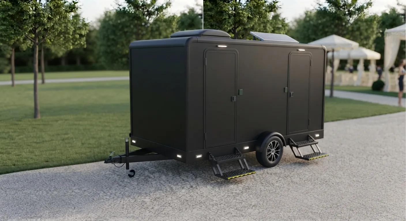 2 Stall Restroom Trailer in Salem, OR
