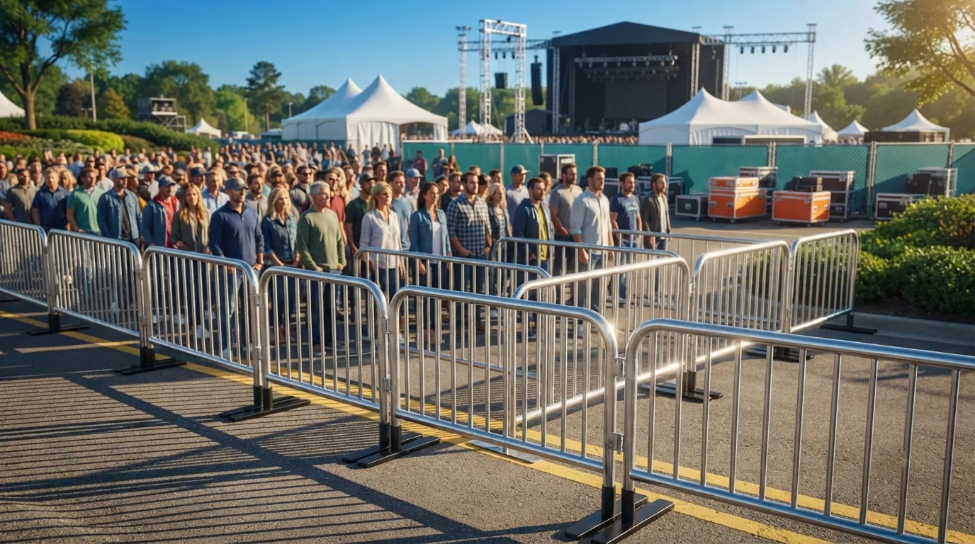 Crowd Control Barrier Rental in Salem, OR
