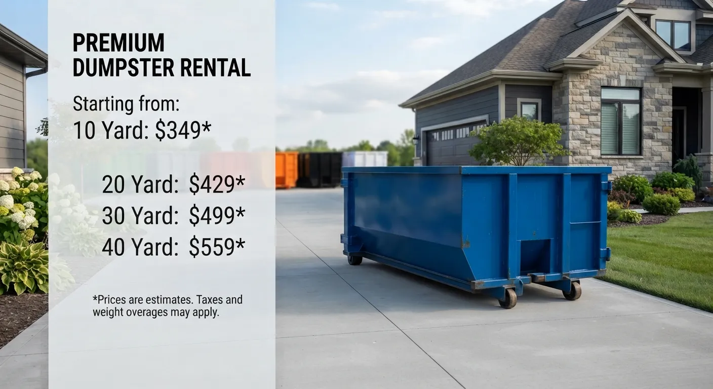Dumpster Rental Cost in Salem, OR